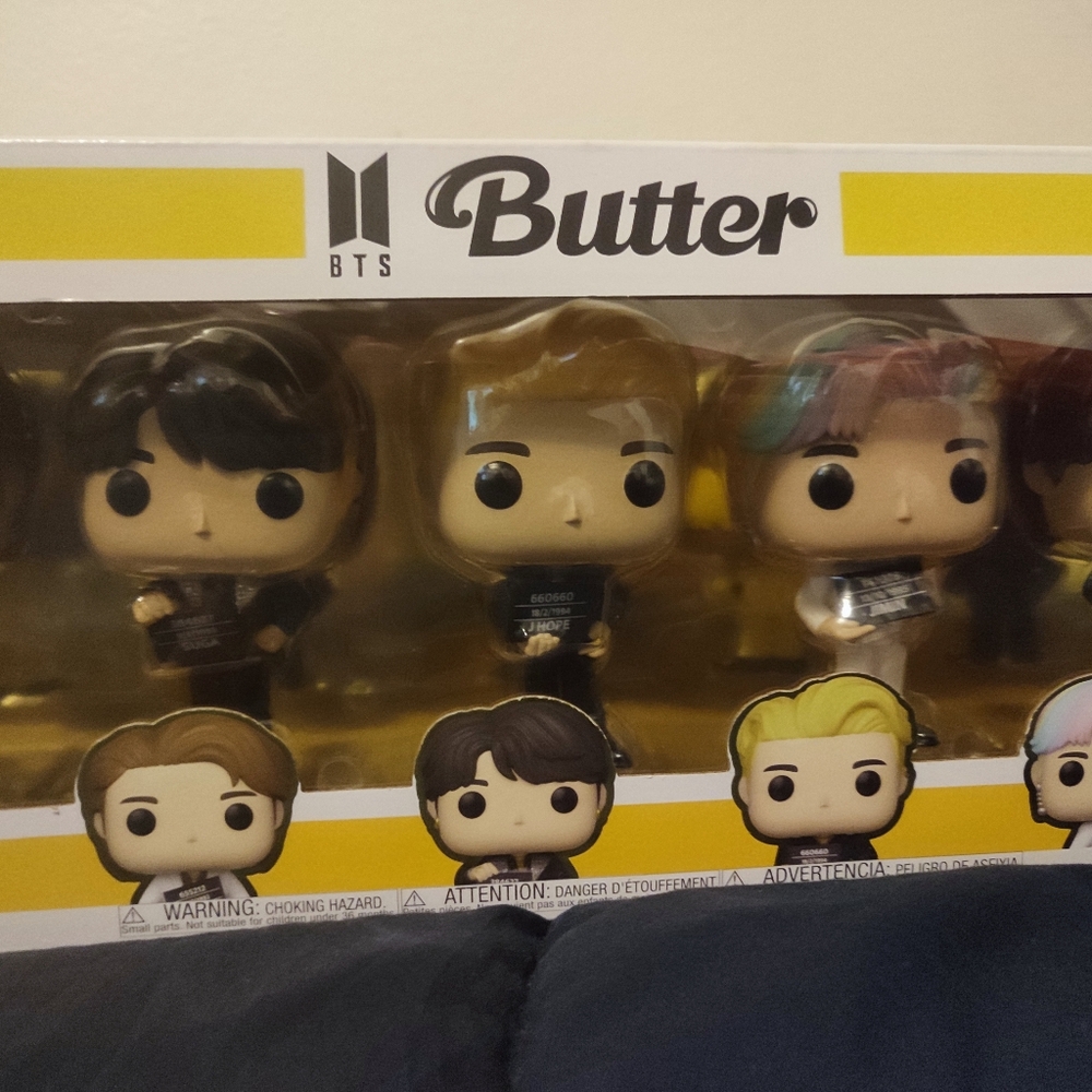 BTS Funko POP! Butter 7- pack Exclusive Figure. - Picture 3 of 13